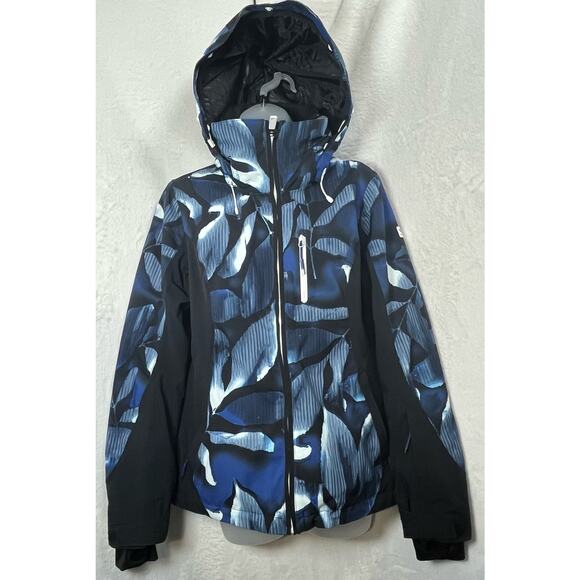ROXY Ski Snowboard Jacket Sz XS Hood Waterproof Thinsulate Dryflight Slim Fit - Picture 1 of 13